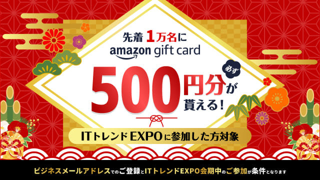 Amazonギフト券プレゼント